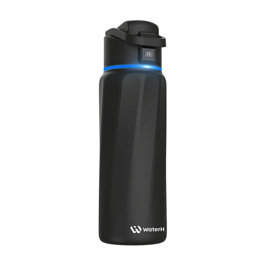 Waterh Boost Smart Water Bottle - 32 Oz Hydration Tracker with App & Insulated Design for Optimal Hydration